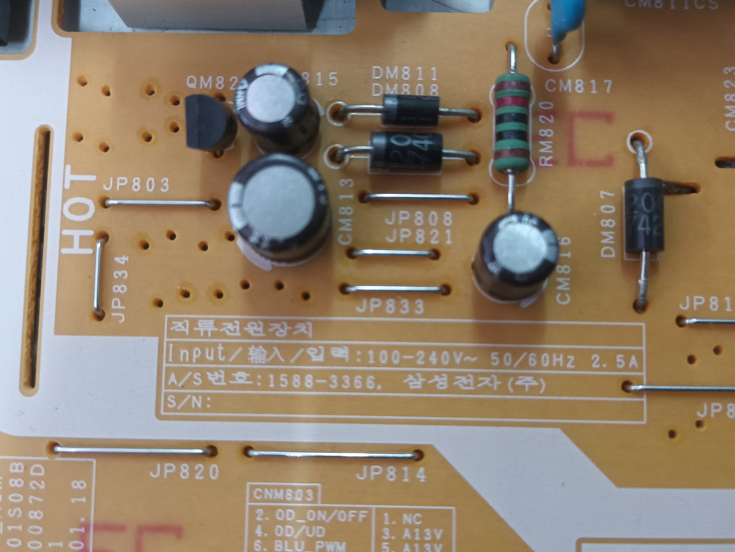 BN44-00806A, de tv Samsung UE55M6305AK,