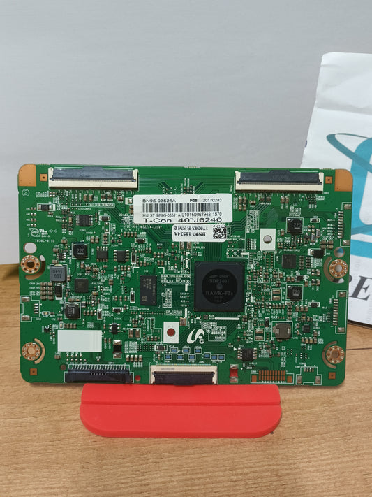 PLACA t-com, BN95-03521 A , desmontada de TV Samsung UE40J6240AK