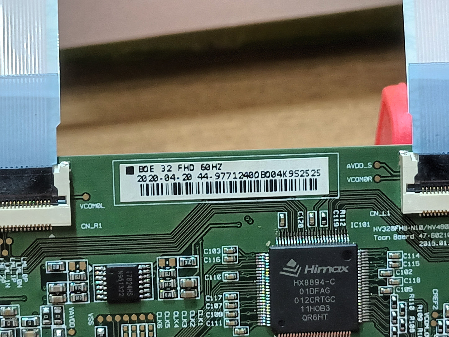 PLACA T-COM, HV320FH0-N10,  de TV Samsung UE32T5303,