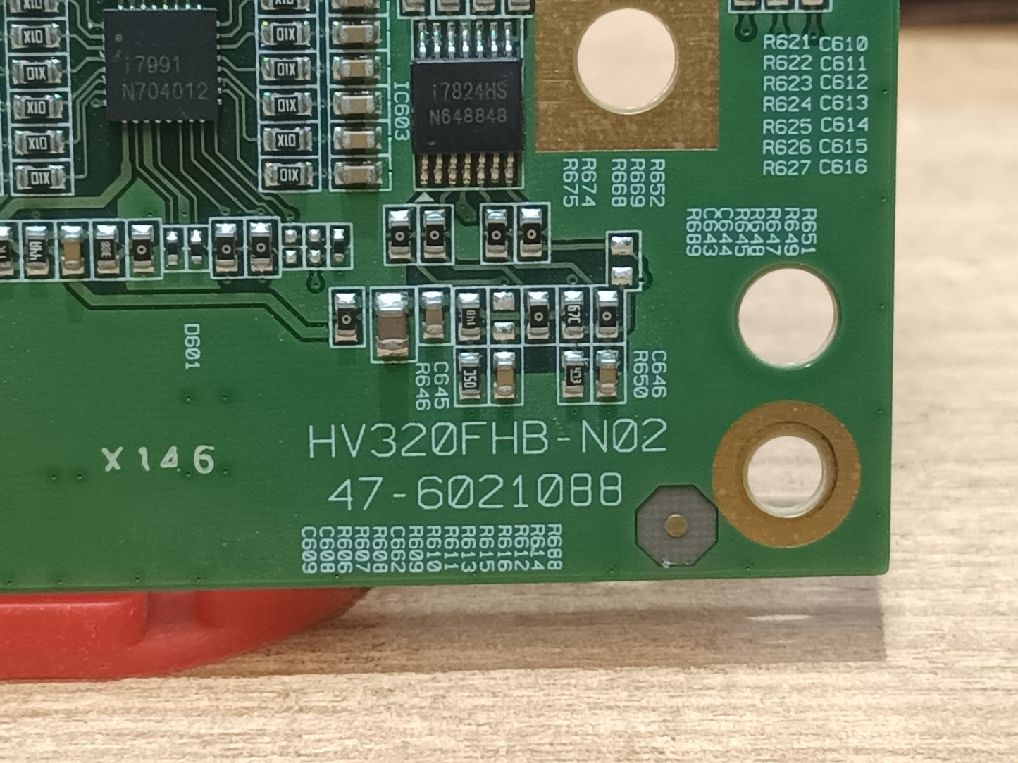 PLACA T-COM, HV320FHB-N02, de TV LG32LM6300PLA