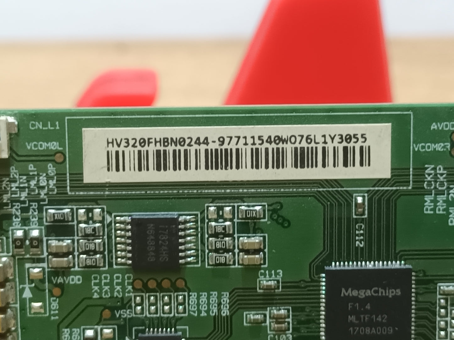 PLACA T-COM, HV320FHB-N02, de TV LG32LM6300PLA
