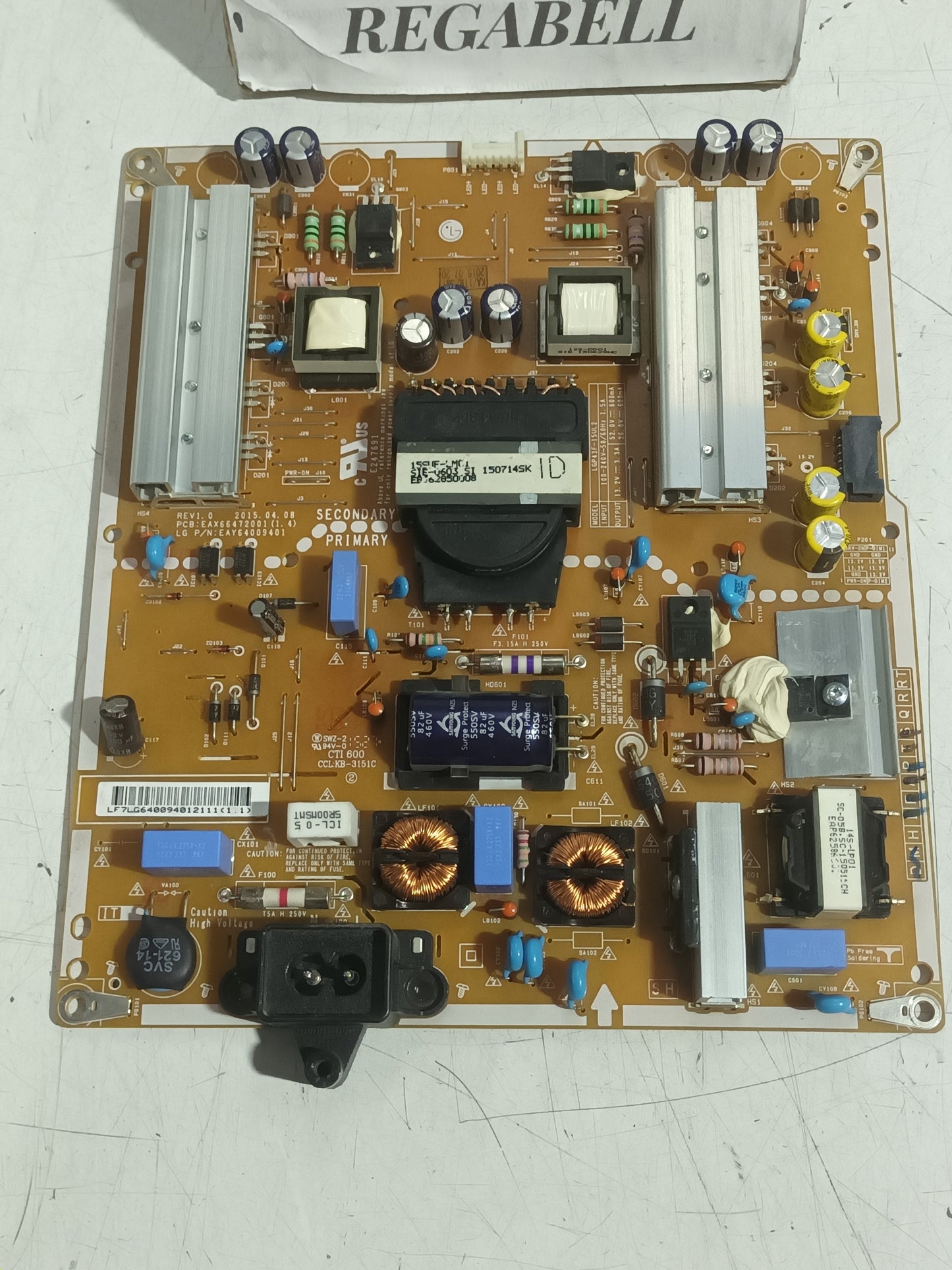 EAX66472001(1.4), de tv LG43UF6407