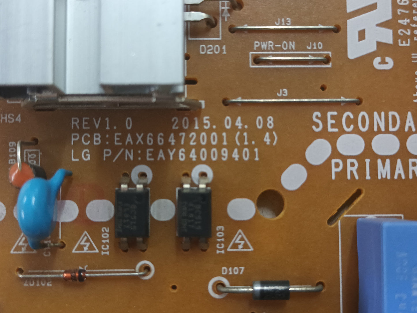 EAX66472001(1.4), de tv LG43UF6407