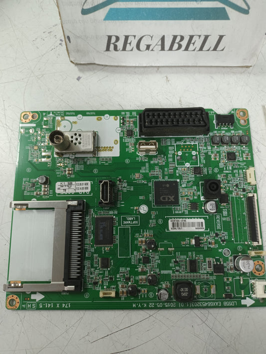 PLACA MAIN EAX66769503(1.2), EBT64181610, de tv LG43LH604V