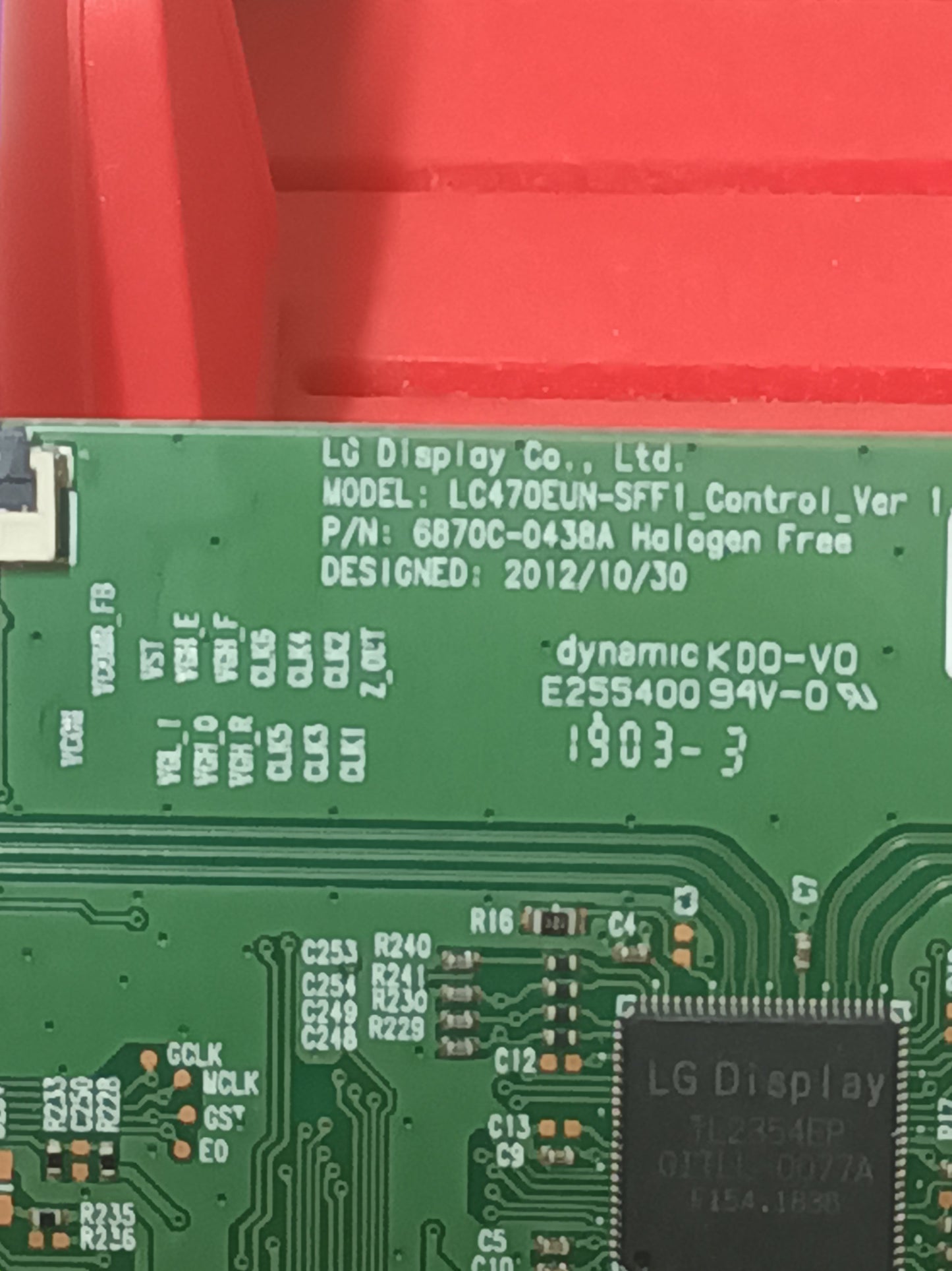 PLACA T-COM, 6870C-0438A