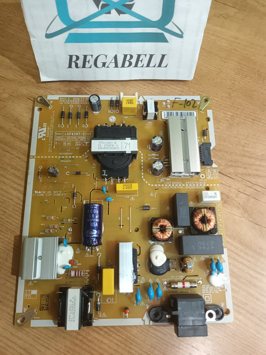 EAX69502102(1.0), de tv LG43UP80006LR