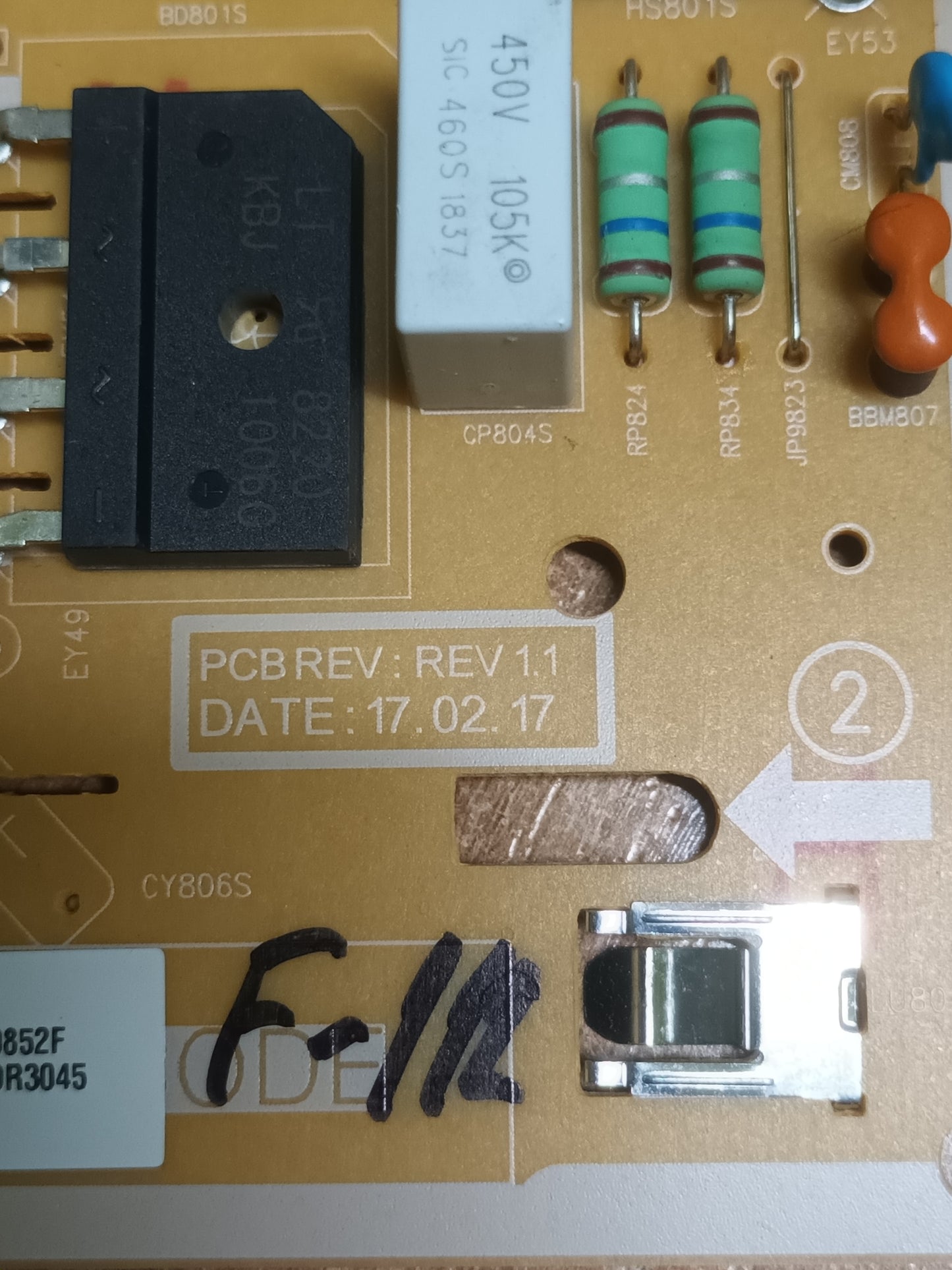 BN44-00852F, de TV Samsung UE40N5300,