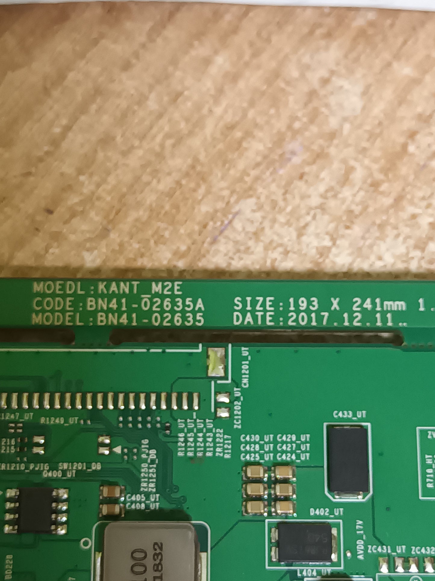 PLACA MAIN, BN41-02635A, BN94-12798L, de tv SAMSUNG UE49NU7105K