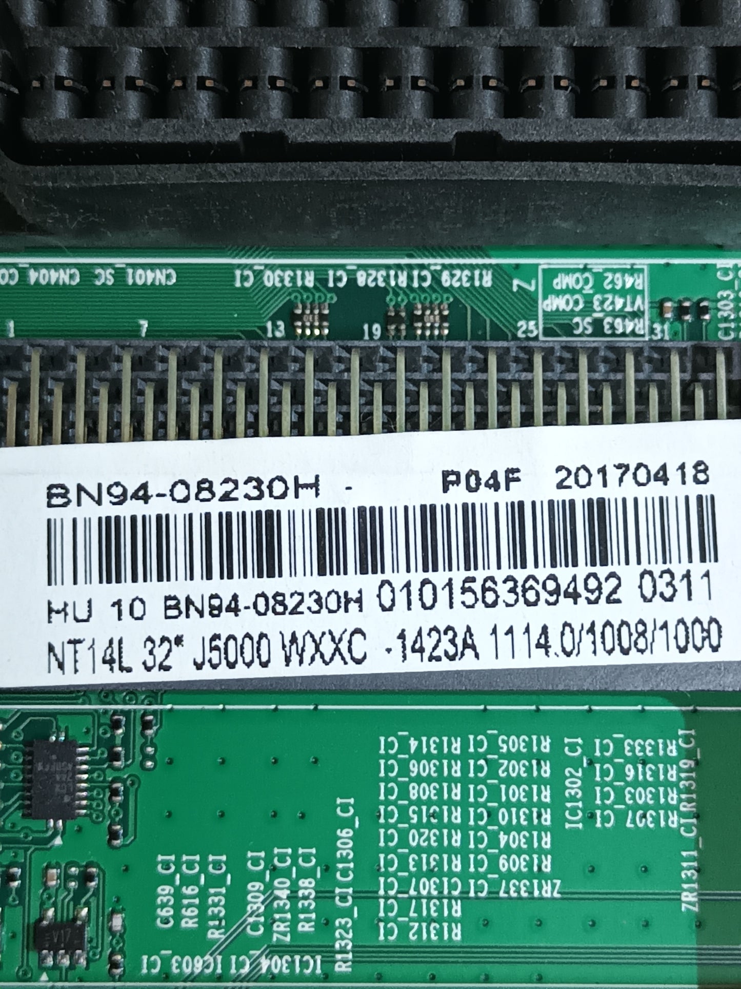 PLACA MAIN, BN41-02358B, BN94-08230H, de TV SAMSUNG UE32J5000AW