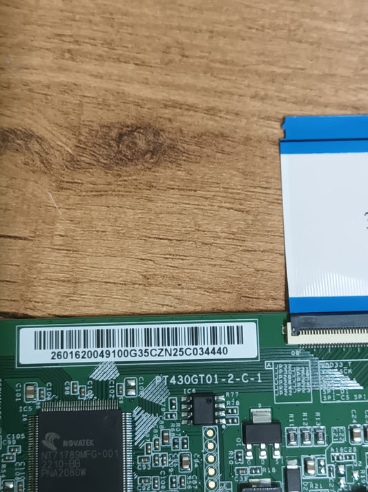 PLACA T-COM, E361035, de TV TOSHIBA 43UA3D63DG,