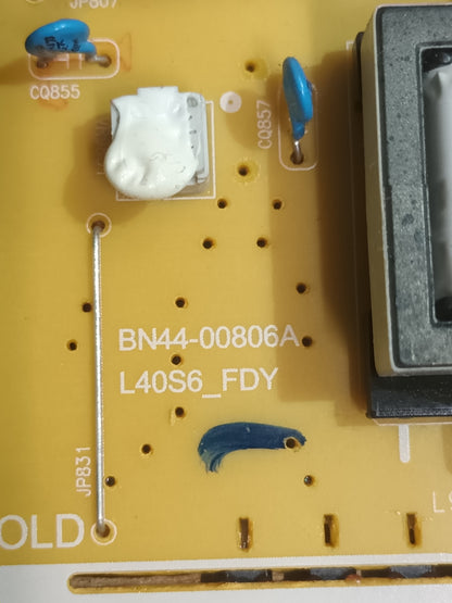 Fuente alimentación BN44-00806A, de tv Samsung UE40MU6102K,