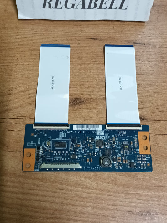 PLACA T-COM, T315HW07 , desmontada de TV PHILIPS 42PFL40007/12,