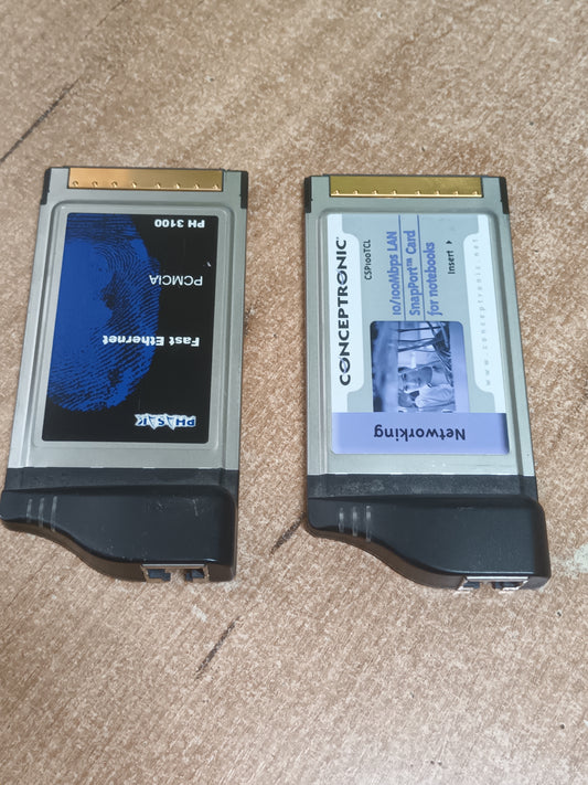 TARJETAS  DE RED PCMCIA,