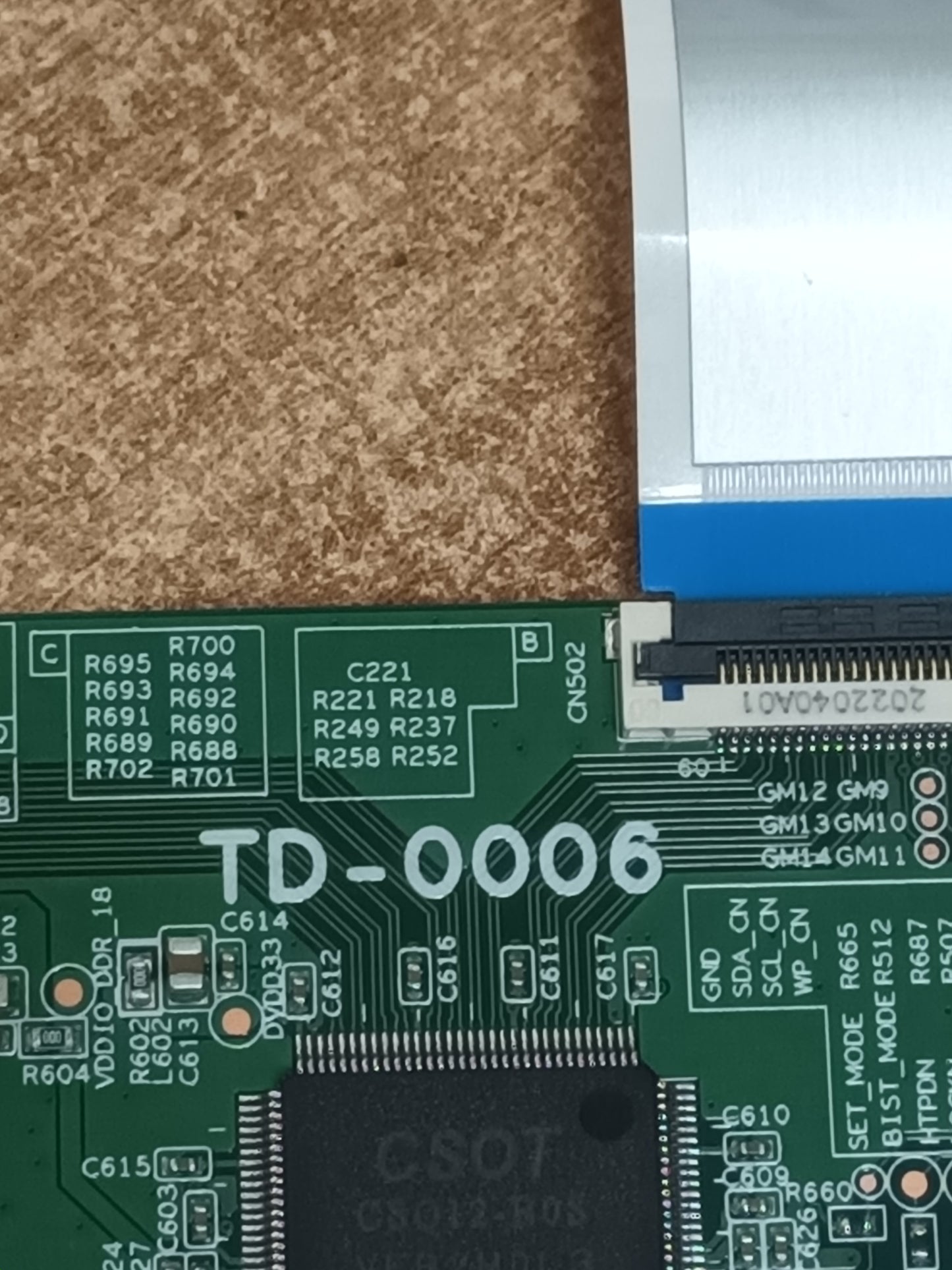 PLACA T-COM TD-0006, NUEVA SIN USAR  de  tv XIAOMI TV L55M7-EAEU