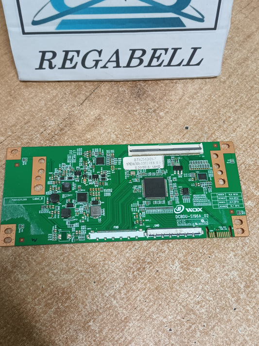 PLACA T-COM, DCBDU-S196_02, de TV INFINITON 43MU140,