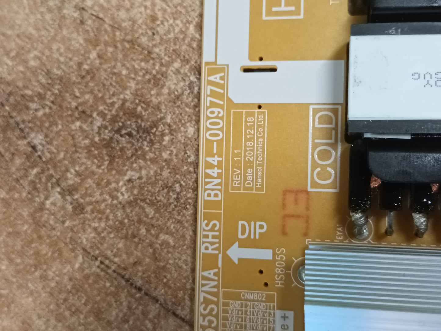 BN44-00977A, de SAMSUNG QE49Q86TAT, NUEVA
