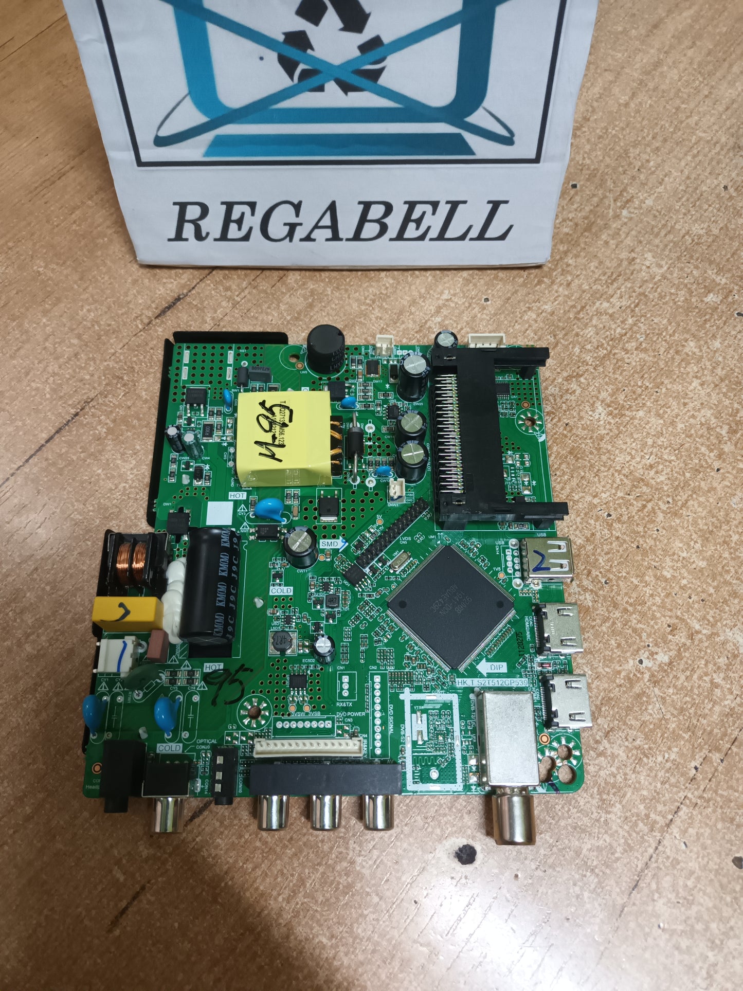 PLACA MAIN, HK.T.S2T512CP539, de TV NEVIR NVR-7702-39RD2-N,