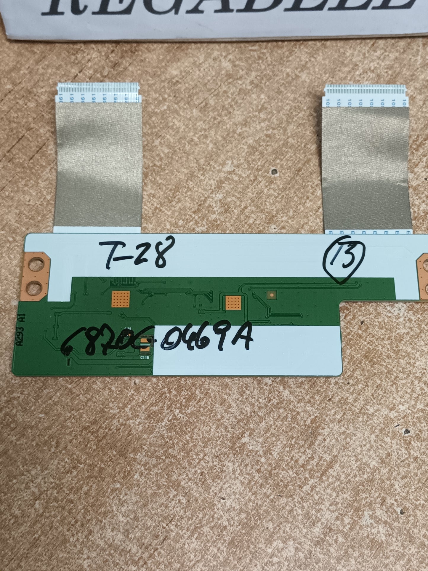 PLACA T-COM, 6870C-0469A, de TV TD SYSTEMS ALTIUS K42DLT1F,
