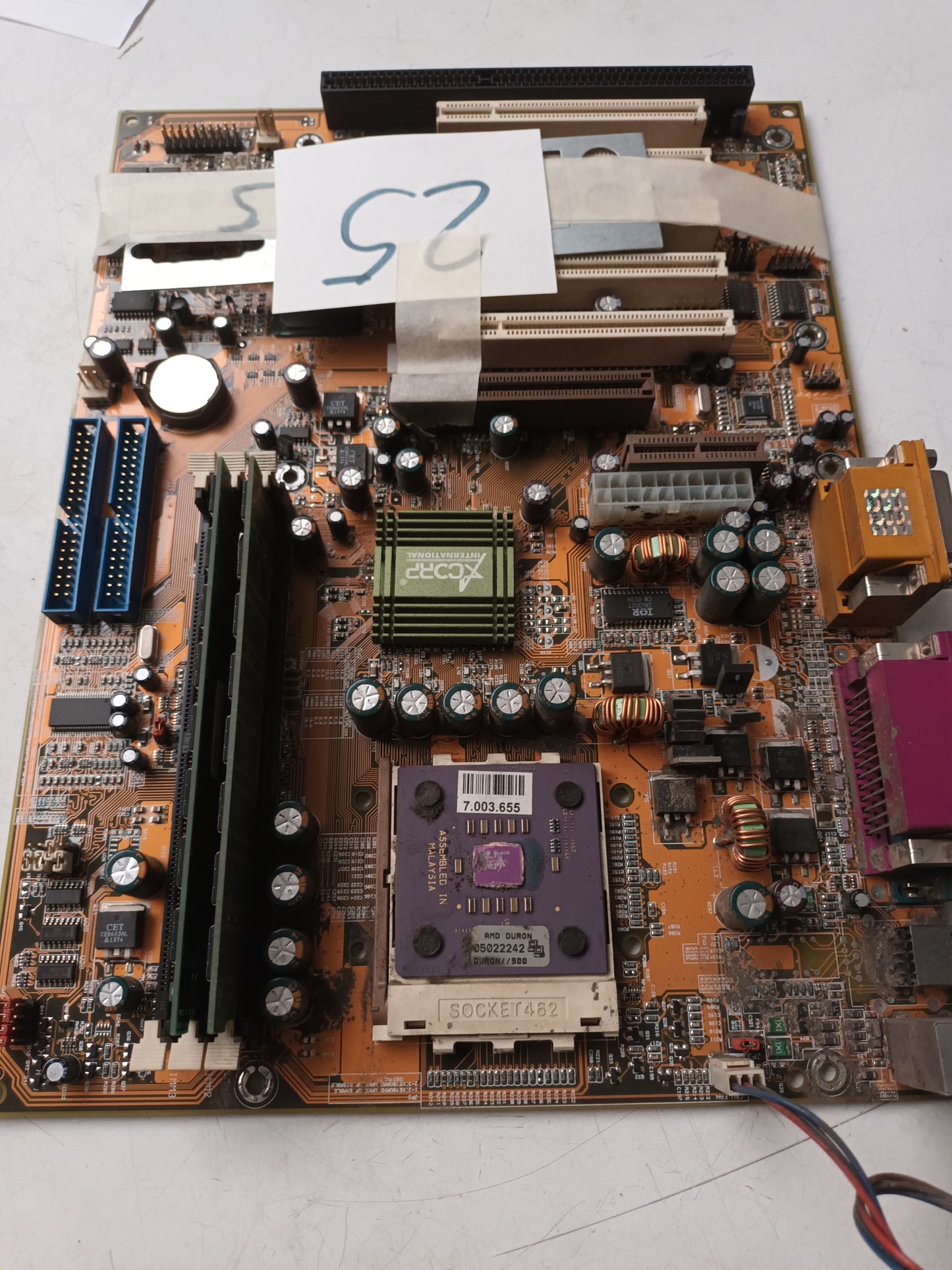7KTA1 VER 20., Placa base, (ref. n-25)