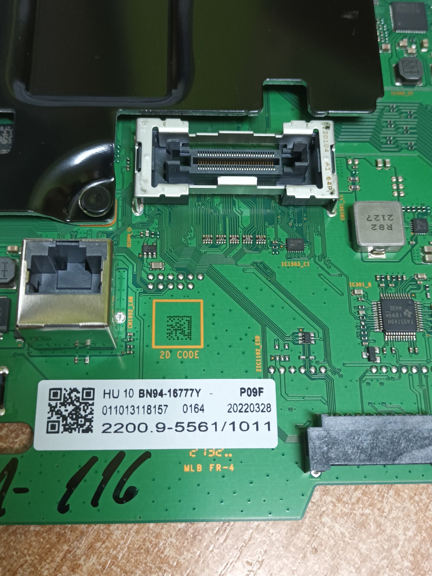 PLACA MAIN, BN41-02571C, BN94-16777Y, NUEVA SIN USAR, de TV SAMSUNG UE65TU7095U