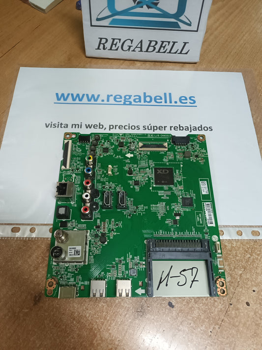 PLACA MAIN EAX68167602(1.0), EBT66120401, de TV LG32LM6300PLA