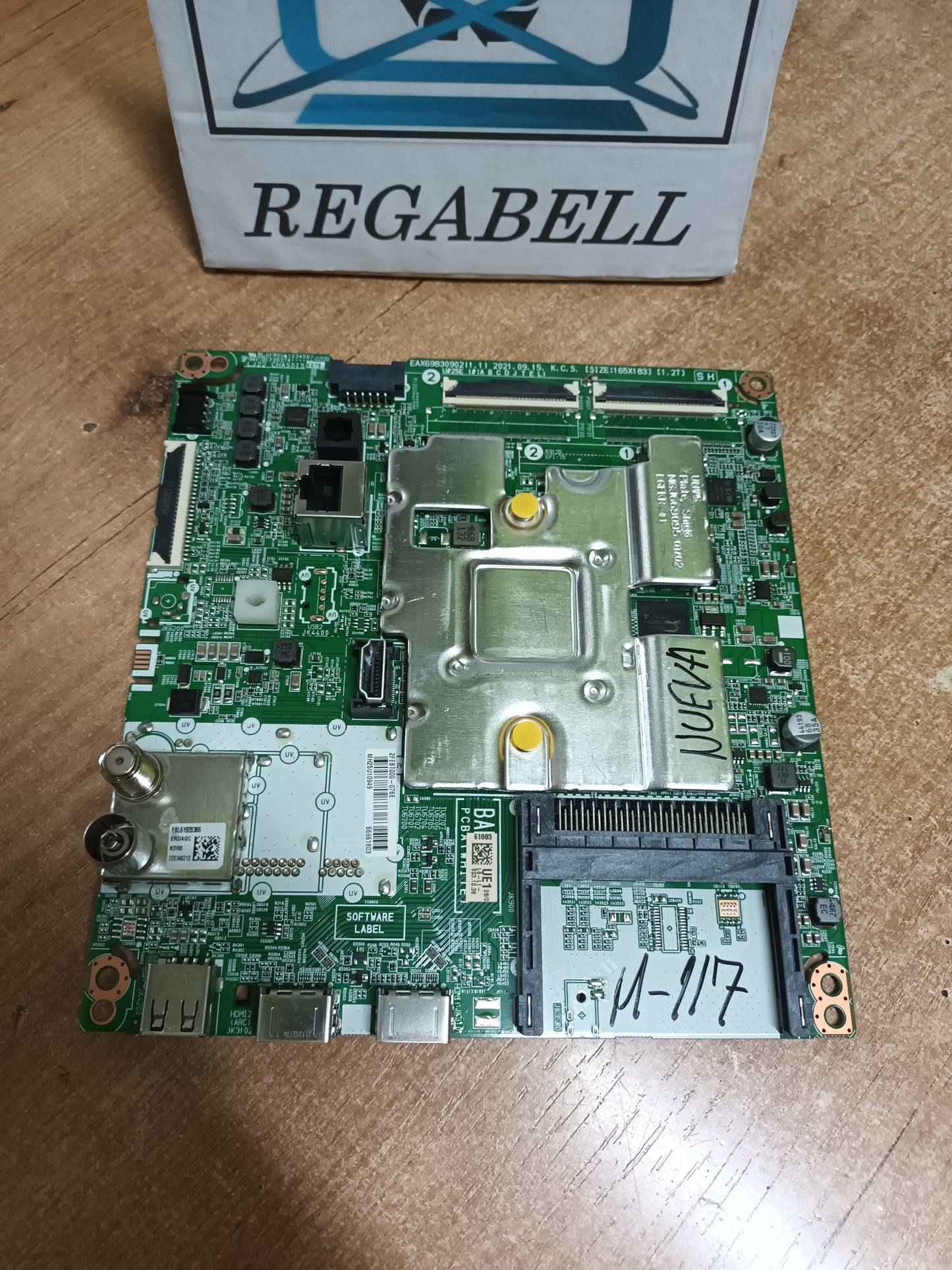 PLACA MAIN, EAX69830902(1.1), EBT66961803, de tv LG55UQ75006LF, NUEVA SIN USAR