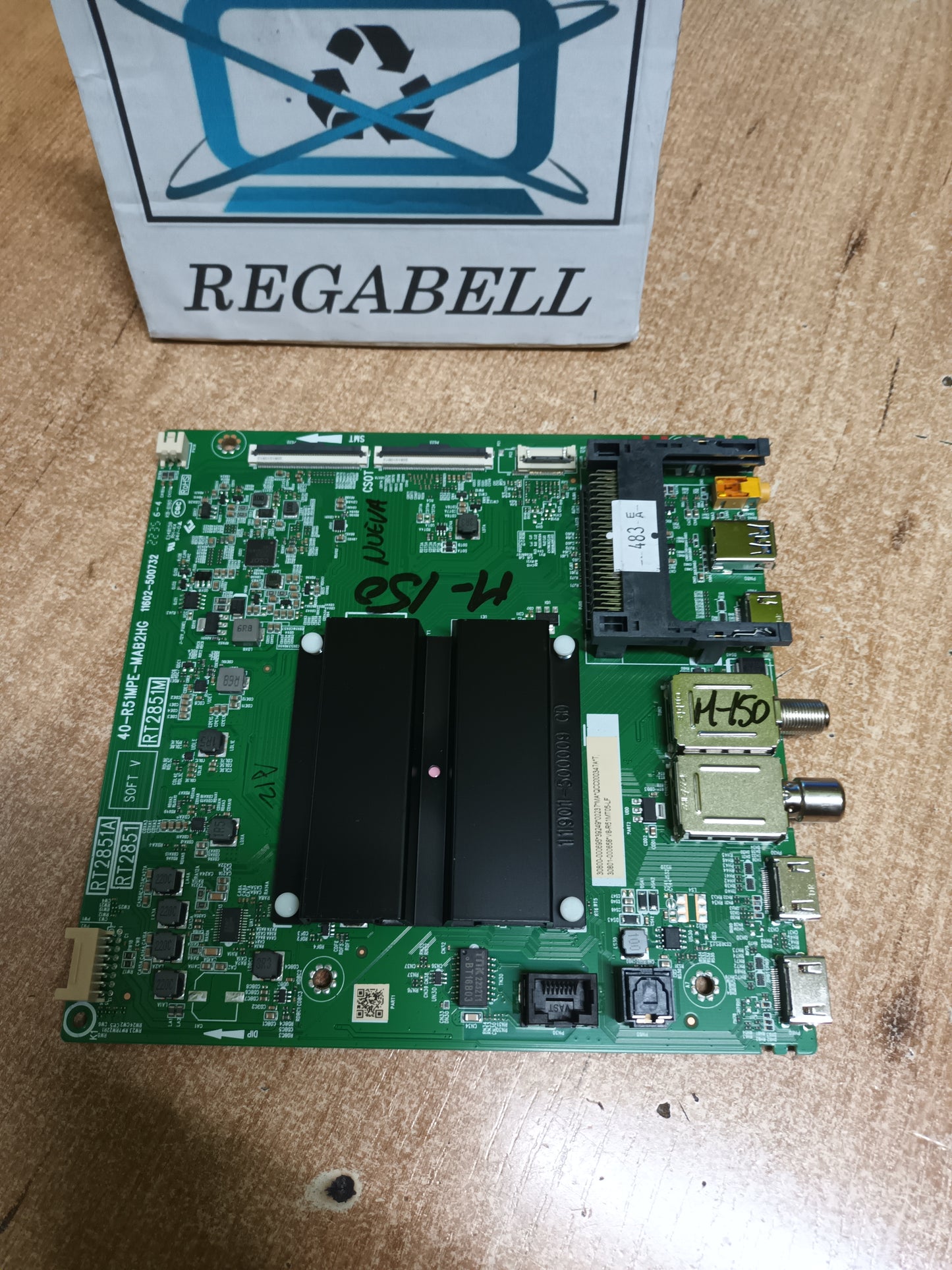 PLACA MAIN, 40_R51MPE-MAB2HG, (NUEVA SIN USAR) de tv TCL 65P635,