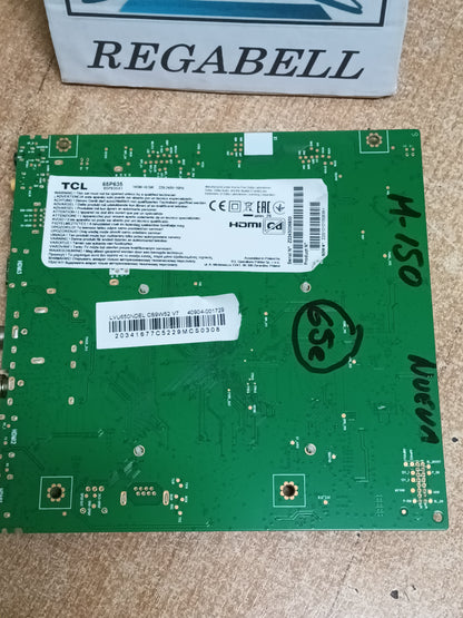 PLACA MAIN, 40_R51MPE-MAB2HG, (NUEVA SIN USAR) de tv TCL 65P635,