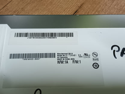 Pantalla N173RW01, V.0,  DE PAKARD BELL LJ65-AU, KAIFO