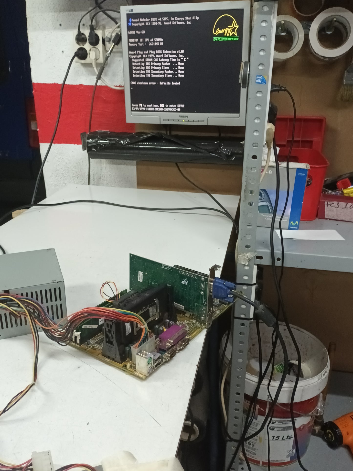PLACA BASE ACORP 6BX/VIA/ZX81 REV 1.5,, SKU-17