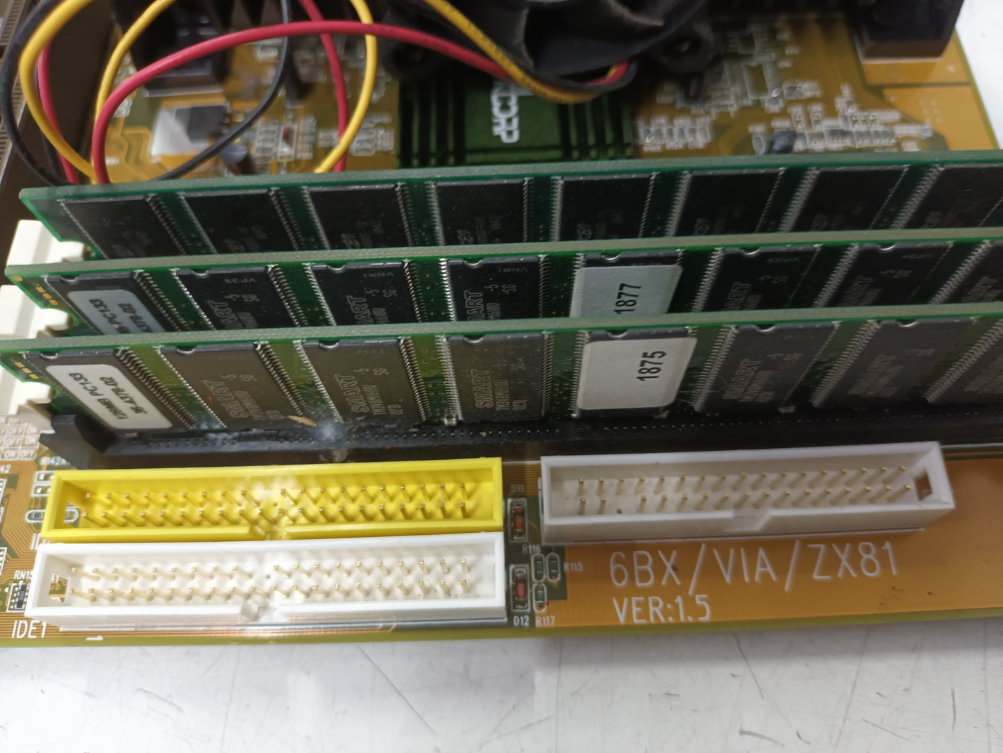 PLACA BASE ACORP 6BX/VIA/ZX81 REV 1.5,, SKU-17