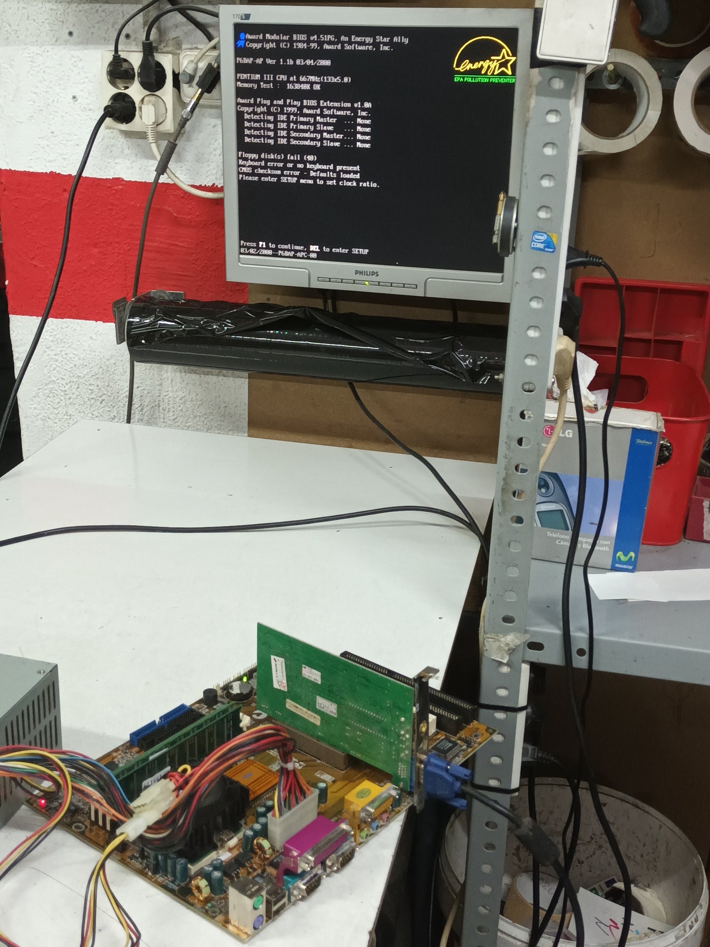 P6BAP-A+ REV 1.0, PLACA BASE, (PL-18)