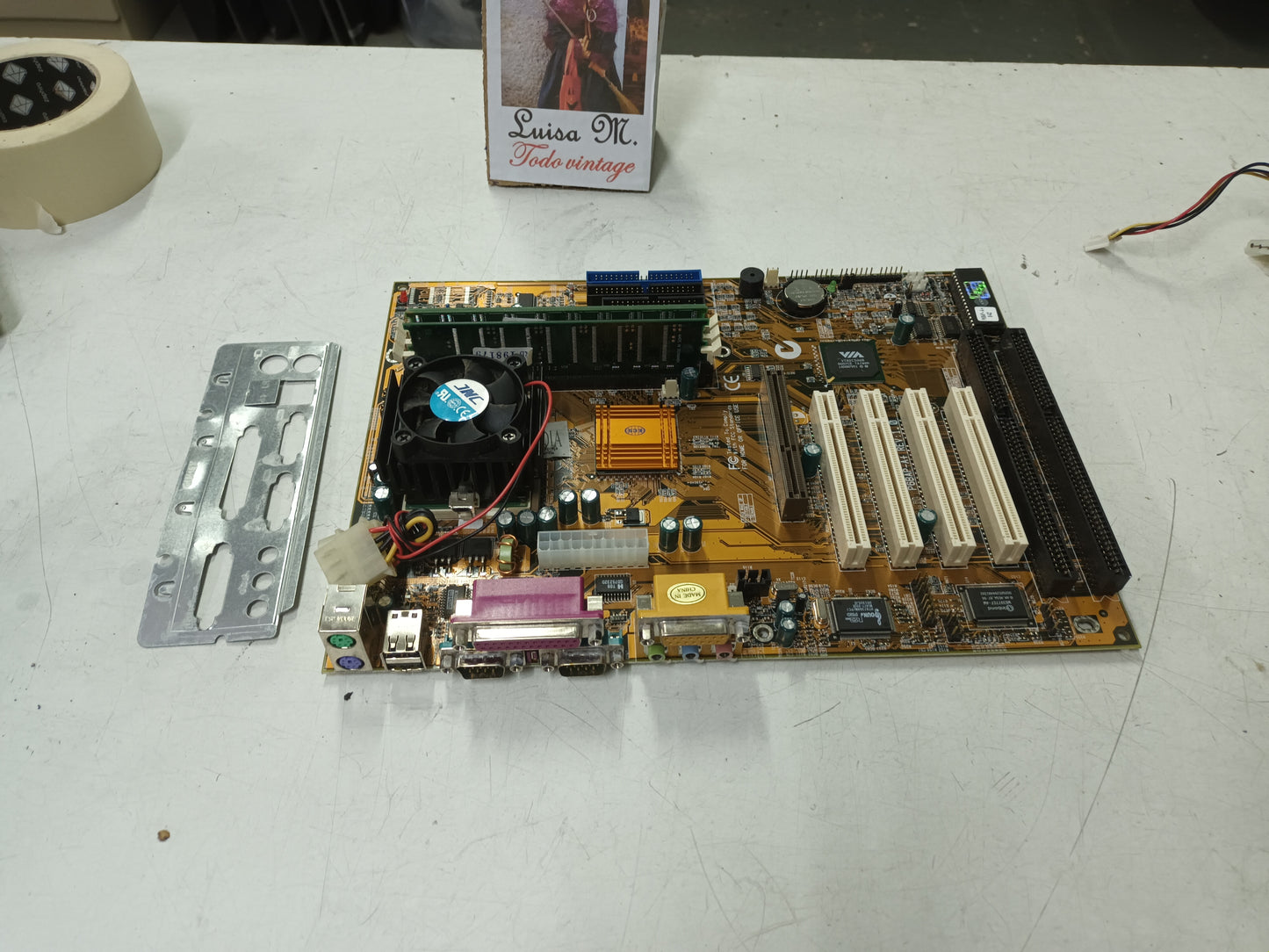 P6BAP-A+ REV 1.0, PLACA BASE, (PL-18)