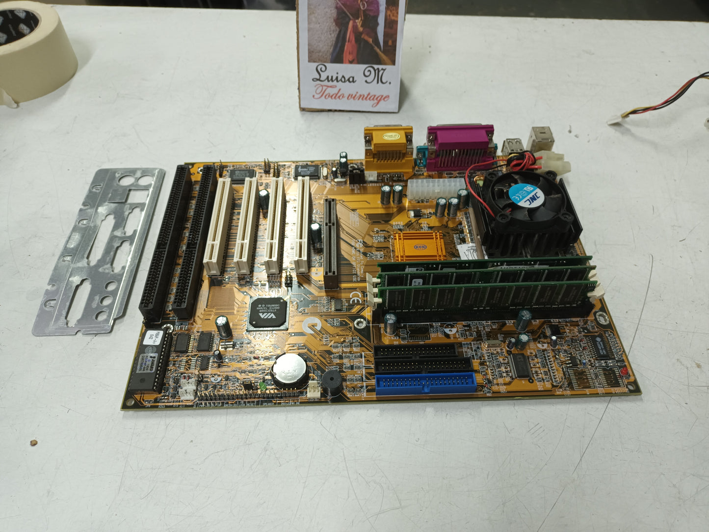 P6BAP-A+ REV 1.0, PLACA BASE, (PL-18)