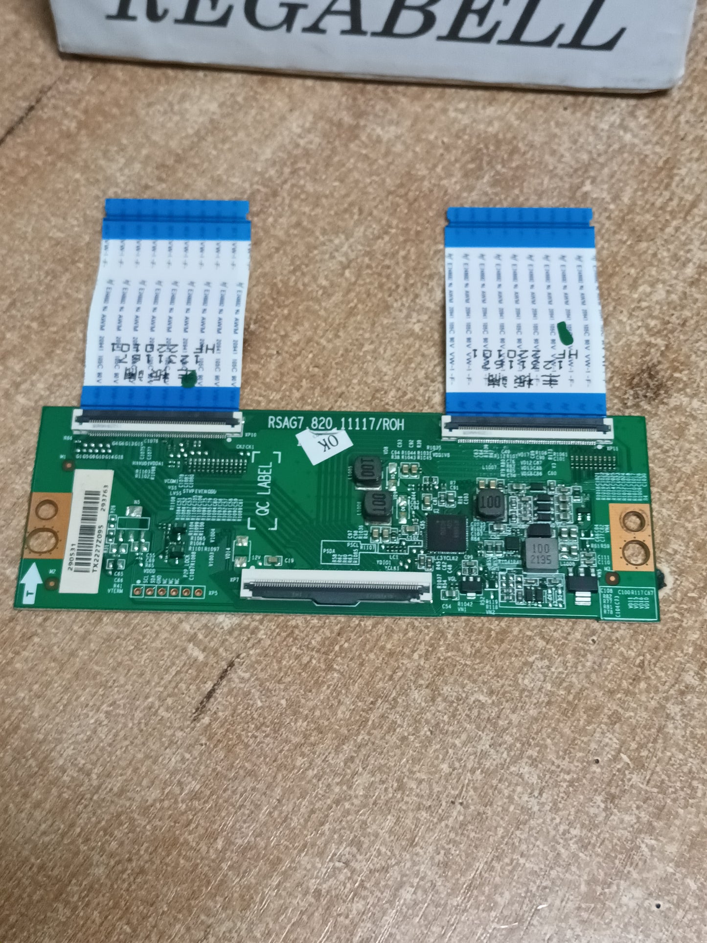 PLACA T-COM, RASG7.820.11117/R0H, de TV HISENSE 55A7GQ