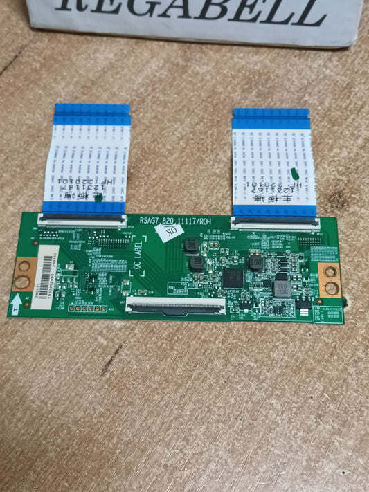 PLACA T-COM, RASG7.820.11117/R0H, de TV HISENSE 55A7GQ