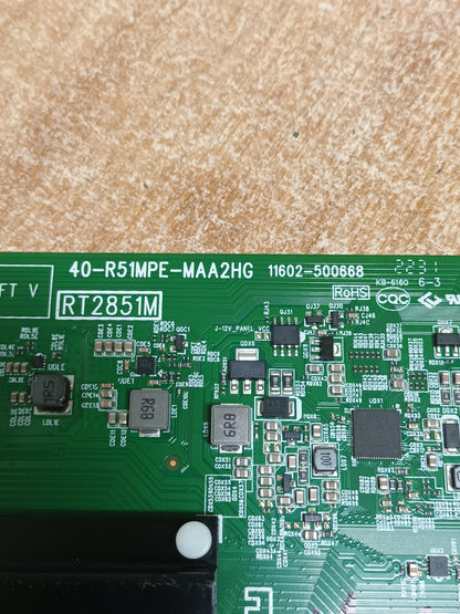 Placa main, 40-R51MPE-MAA2HG, de tv TCL 55P635, ES NUEVA SIN USAR,