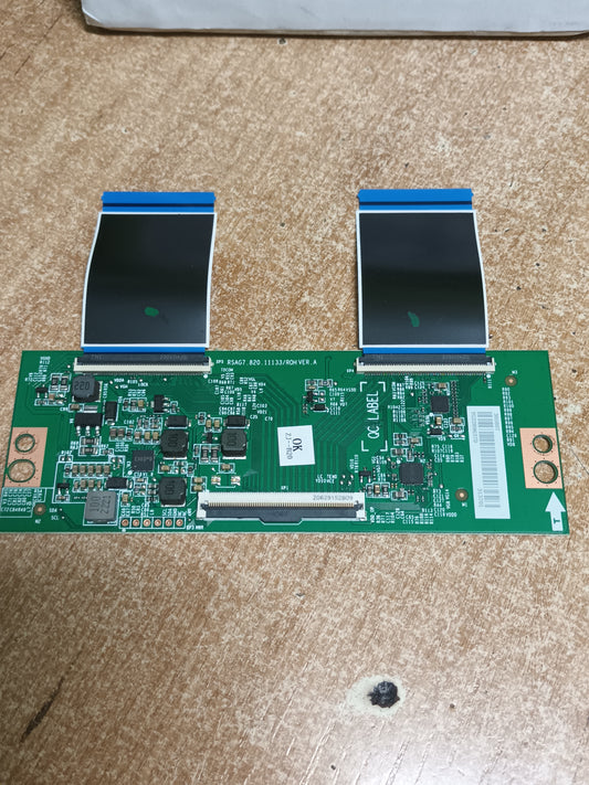 PLACA T-COM, RASG7.820.11133/R0H  de TV HISENSE 55E78HQ nueva sin usar
