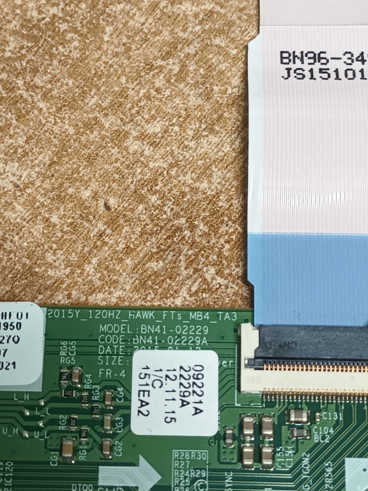 PLACA T-COM, BN41-02229A,  de tv SAMSUNG UE48J6300AK , (NUEVA SIN USAR)