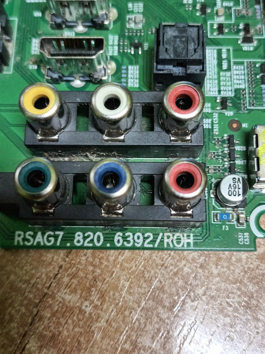 Placa main, RSAG7.820.6392/R0H, de tv HISENSE H49M3000,