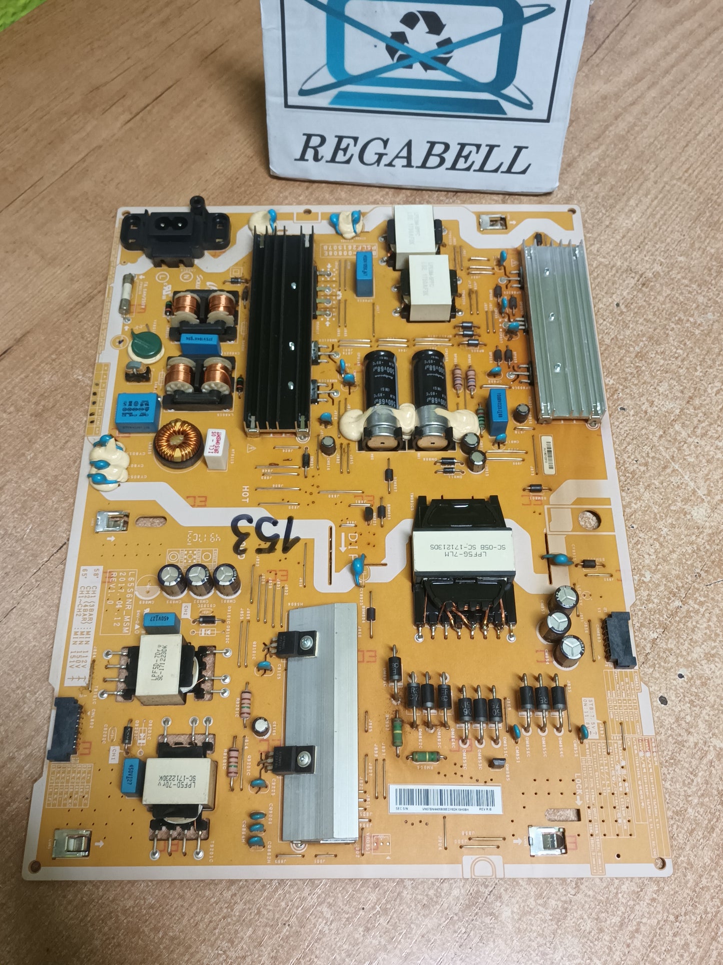 BN44-00808E, de TV SAMSUNG UE58MU6125K,