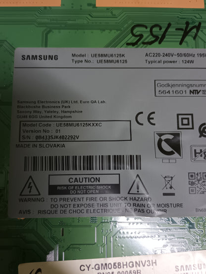 BN44-00808E, de TV SAMSUNG UE58MU6125K,