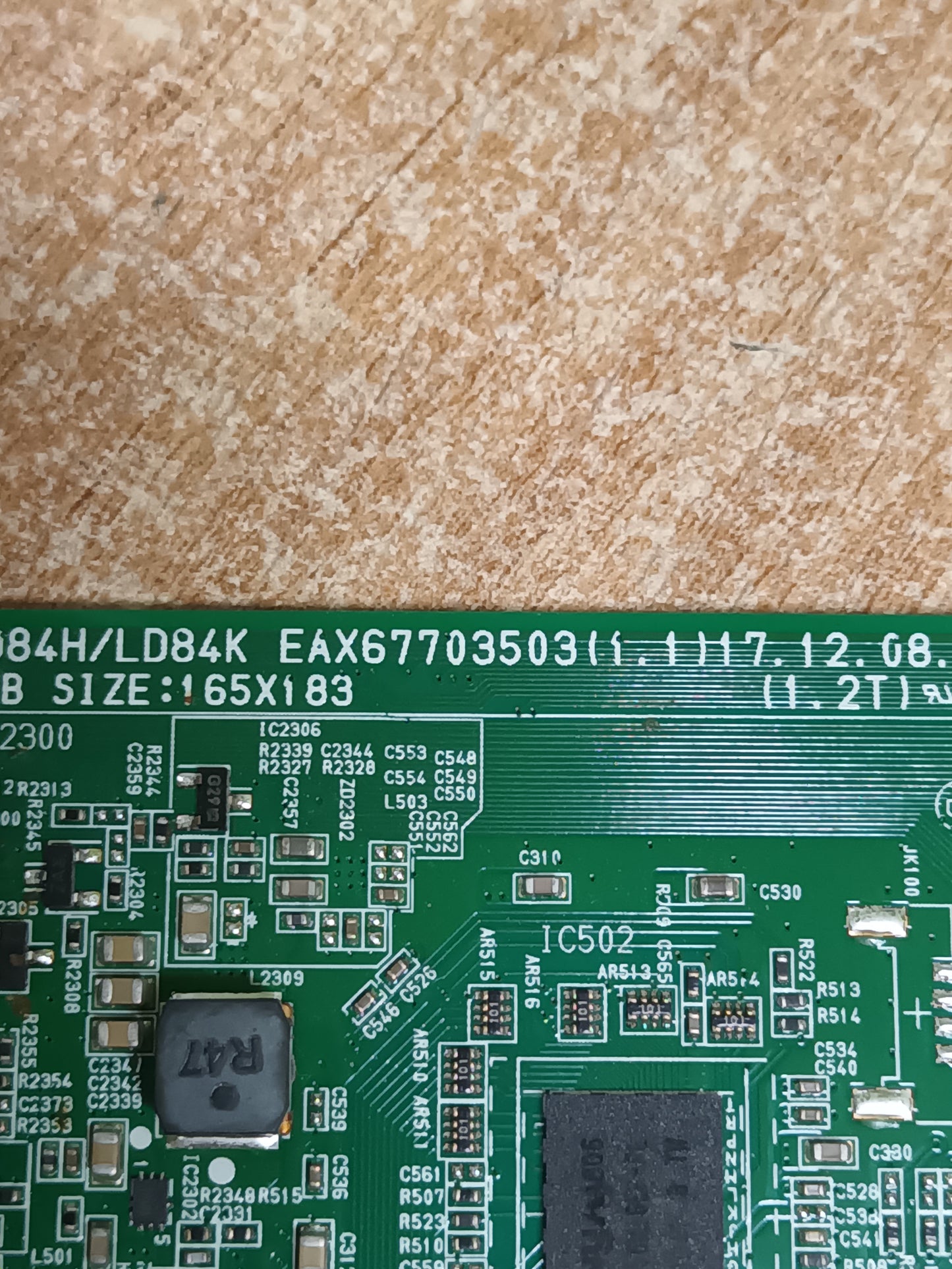 Placa main, EAX67703503(1.1), de TV LG32LK6100PLB