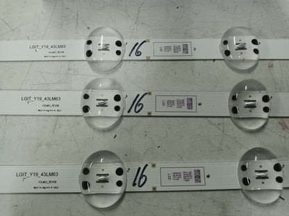 LG43LM6300PLA, TIRAS LED  (ref,16)