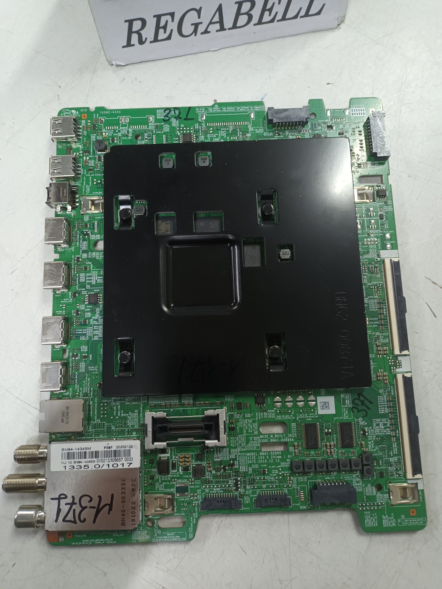 PLACA MAIN, BN41-02695A, BN94-14345M, NUEVA SIN USAR de tv SAMSUNG QE49Q86TAT,