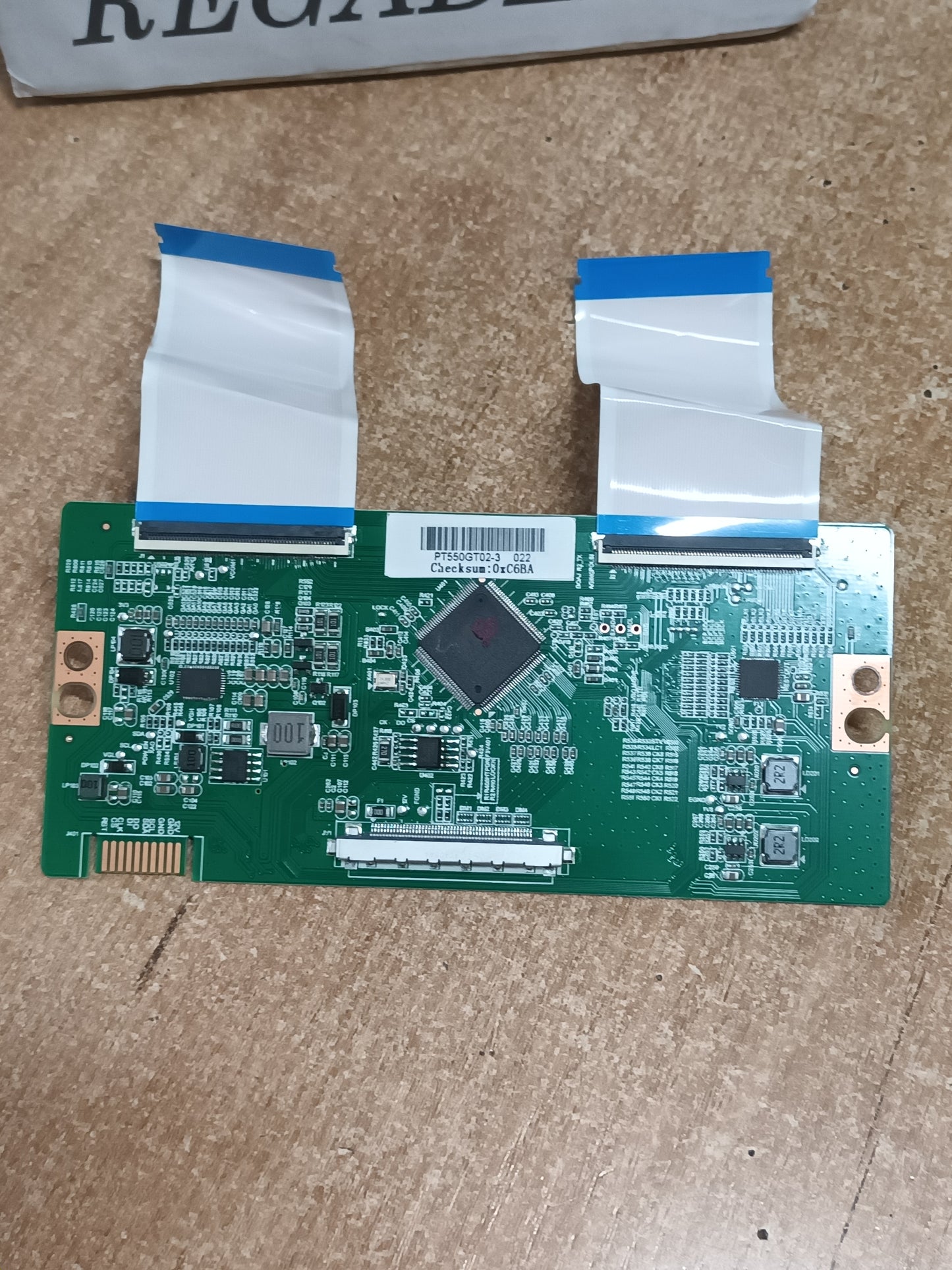 PLACA T-COM, PT550GT02-03, de TV SILVER IP-LE55, (NUEVA SIN USAR)