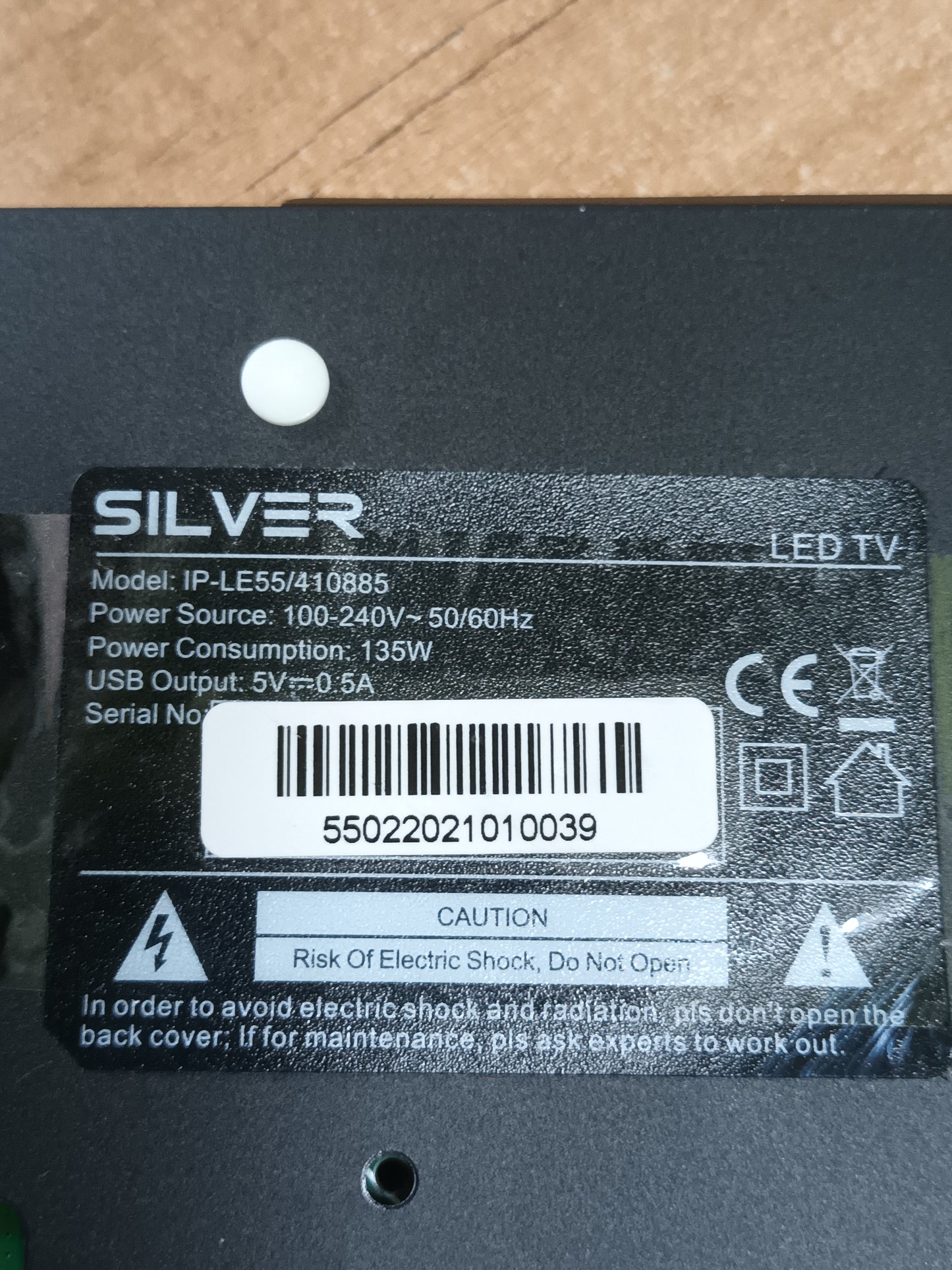 PLACA T-COM, PT550GT02-03, de TV SILVER IP-LE55, (NUEVA SIN USAR)