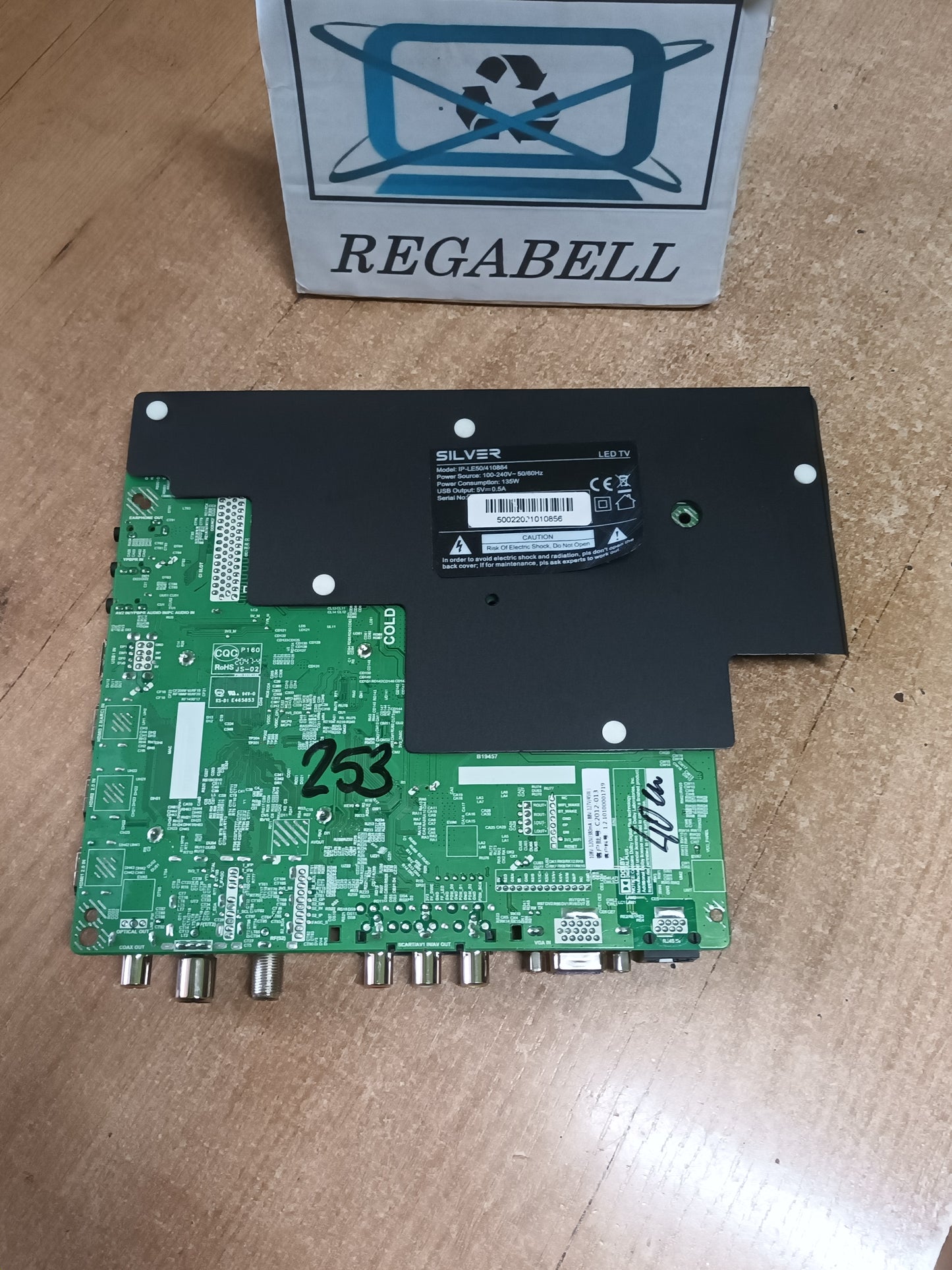 PLACA MAIN, TP.SK706S.PC822, de tv SILVER IPLE50/410884, NUEVA SIN USAR