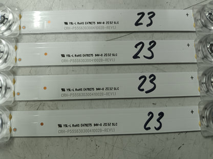 SAMSUNG UE55TU8005K, TIRAS DE LED  (ref,23)