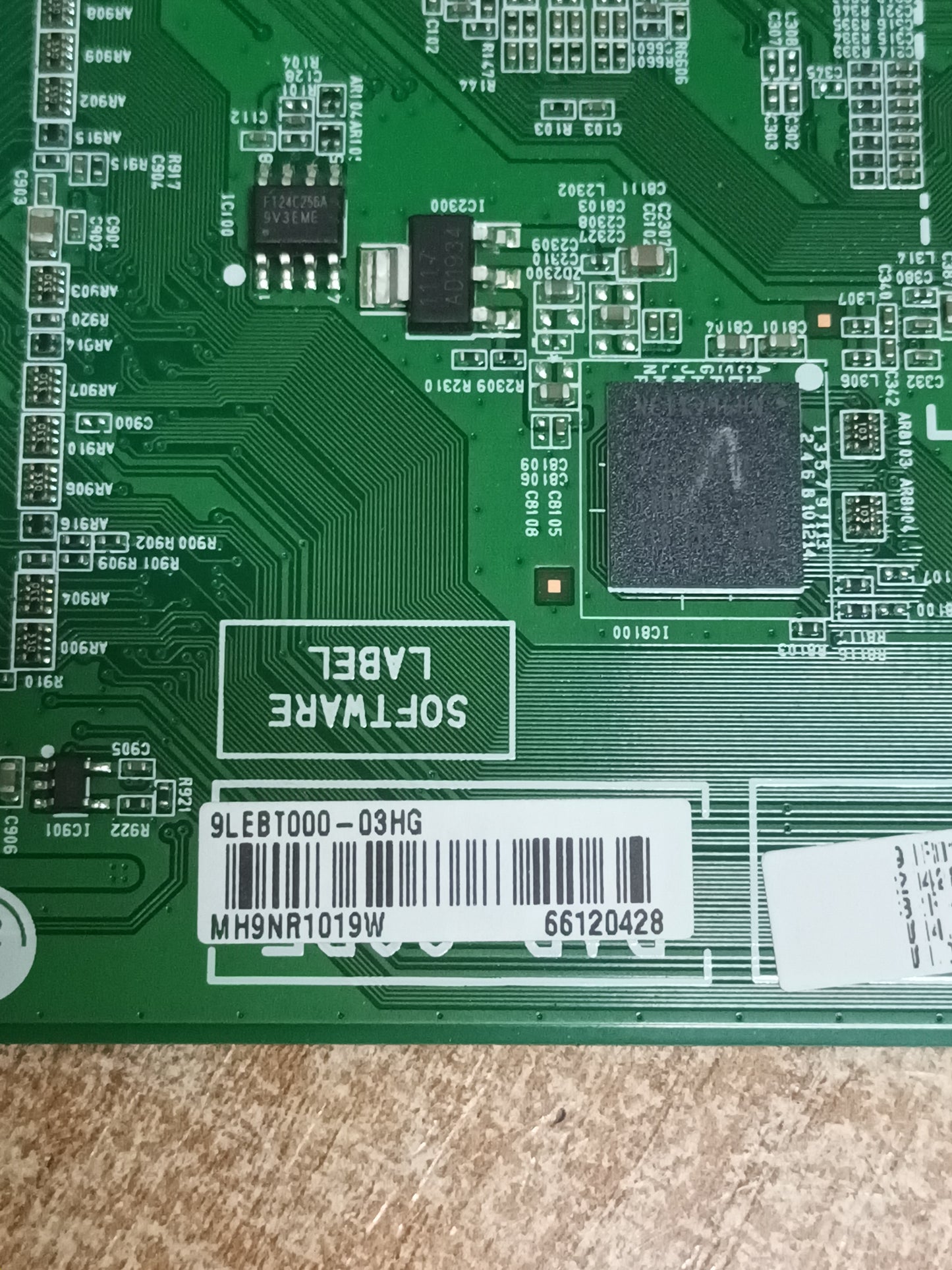 Placa main, EAX68167602(1.0), EBT66120428, de una tv LG32LM630BPLA